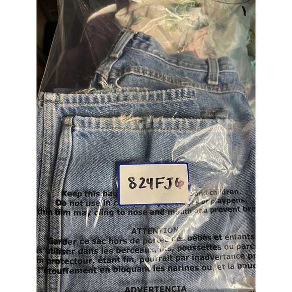 Vintage Rockies Slim Jeans Medium Wash Slim Straight Leg Extra Long 5 XLONG 90s - Picture 12 of 12